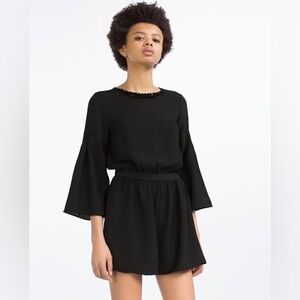 Zara Black Jewel Romper
